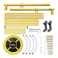 thumbnail image 6 of 440lbs Swing Set-43" Saucer Tree Swing&71" High A Frame Swing Stand Heavy Duty,All Weather Resistance,Durable&Sturdy Textiline &Powder-Coated Tubes,Suit Kids Backyard Outdoor, 6 of 7