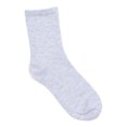 thumbnail image 4 of No Boundaries Fashion Scallop Edge Mid-Crew Socks, 6-Pack, Women's, Shoe Sizes 4-10, 4 of 7