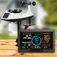 thumbnail image 4 of Professional Wireless Weather Station Weather Forecast Wind Speed Barometric Weather Station Clock Rain Gauge Outdoor Sensor ,Accurate Time, 4 of 7