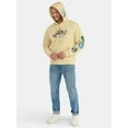 thumbnail image 2 of Rick and Morty Men’s and Big Men's Embroidered Graphic Hoodie, Sizes S-3XL, 2 of 5