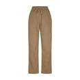 thumbnail image 5 of Juslio Womens Pants High Waist Vintage Corduroy Casual Comfortable Straight Pants, 5 of 7