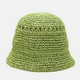 thumbnail image 4 of CoCopeaunts Sun Hat for Women Wide Brim Fishing Hats Cute Bucket Hat Outdoor Beach Hat Handmade Woven Cap 2023, 4 of 5