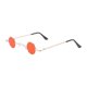 thumbnail image 1 of Punk Sunglasses UV Protection Round Sunglasses with Metal Circle Frame for Women Men, 1 of 3