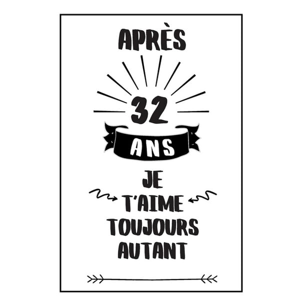 Anniversaire De Mariage Carnet De Notes Idee Cadeau 32 Ans De Mariage Pour Elle Pour Lui Original Et Pratique Noce De Cuivre Paperback Walmart Com Walmart Com