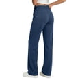 thumbnail image 2 of Fantaslook Womens Wide Leg Pants with Pockets High Waisted Casual Lounge Pants Work Office Pants, 2 of 8