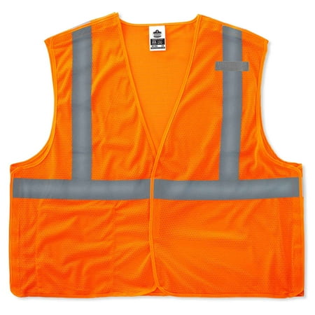 

Glowear 8215ba Type R Class 2 Econo Breakaway Mesh Vest Orange L/xl | Bundle of 5 Each