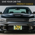 thumbnail image 6 of Easygdp Retro Warm Lemon Flower License Plate Car Front License Plate Car Decoration Car Accessories Front Tag Plate Standard Size, 6 of 8