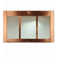 thumbnail image 4 of Meyda Tiffany 139335 Beck 7" Wide Led Flush Mount Square Ceiling Fixture - Copper, 4 of 7