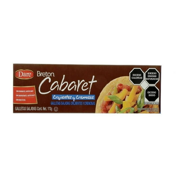 Galletas saladas Dare Bretón cabaret crujientes y cremosas 173 g