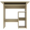 thumbnail image 3 of vidaXL Desk Sonoma Oak 80x45x74 cm Engineered Wood, 3 of 4