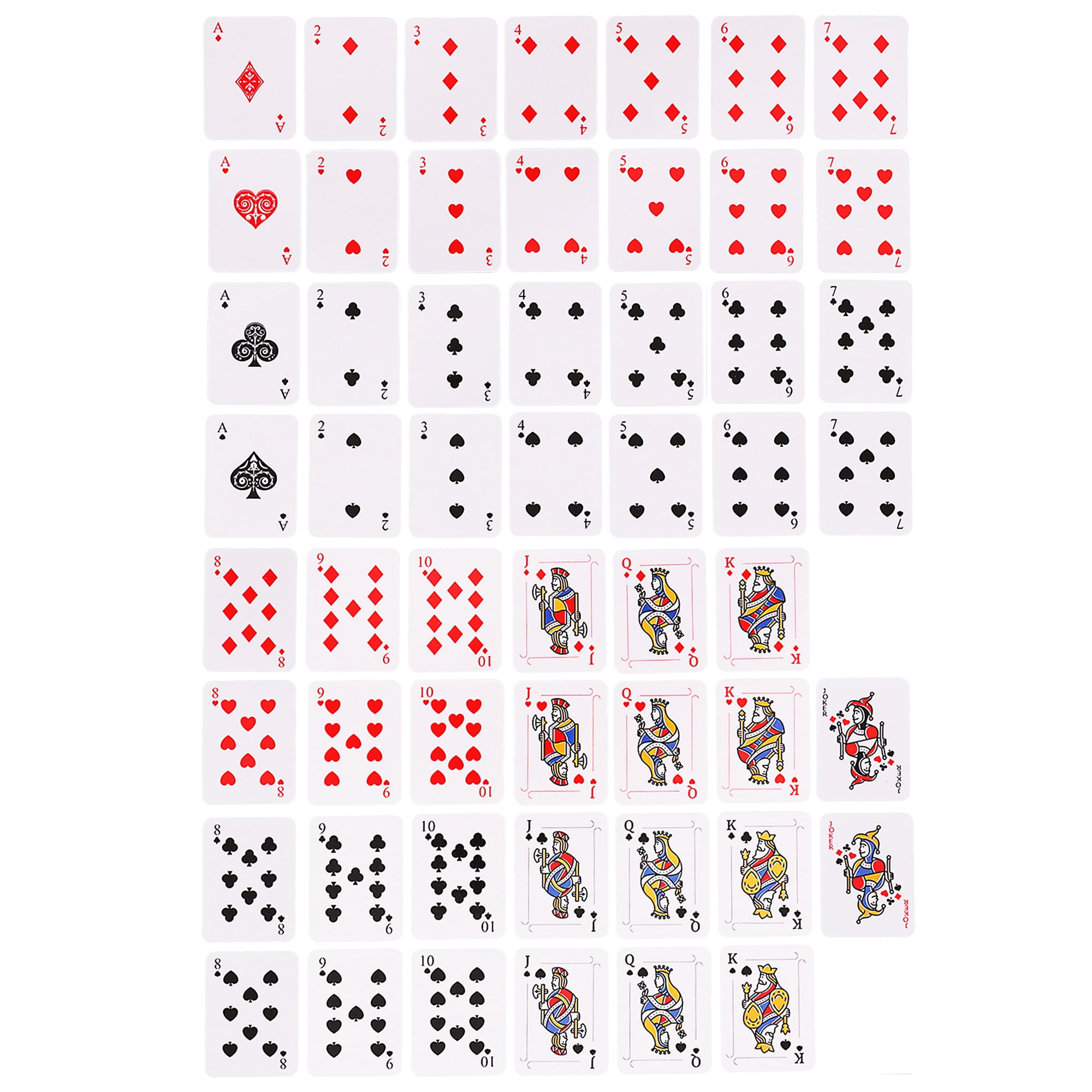 6 Count, Mini Playing Cards, Party Favors for Kids Ages 3+, by Way To Celebrate