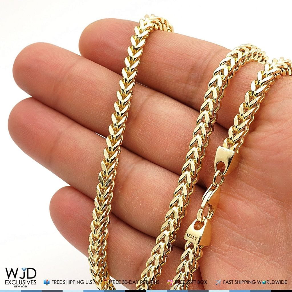 Buy 14K Solid Yellow Gold Box Chain Necklace, 14 to 26 Inch, 0.45mm to 2mm  Thick, Real Gold Chain, Box Link Chain, Box Chain Gold, Women Men Online in  India - Etsy
