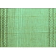 thumbnail image 1 of Ahgly Company Indoor Rectangle Solid Turquoise Blue Modern Area Rugs, 3' x 5', 1 of 4