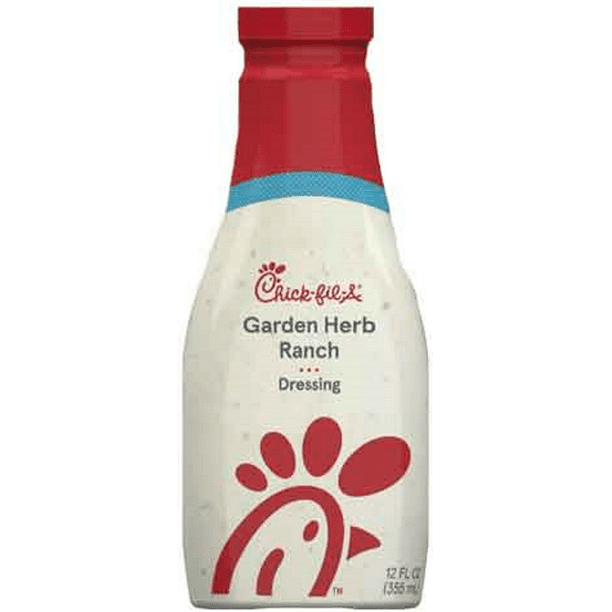 ChickFilA Garden Herb Ranch Salad Dressing, 2Pack 12 oz. Bottles
