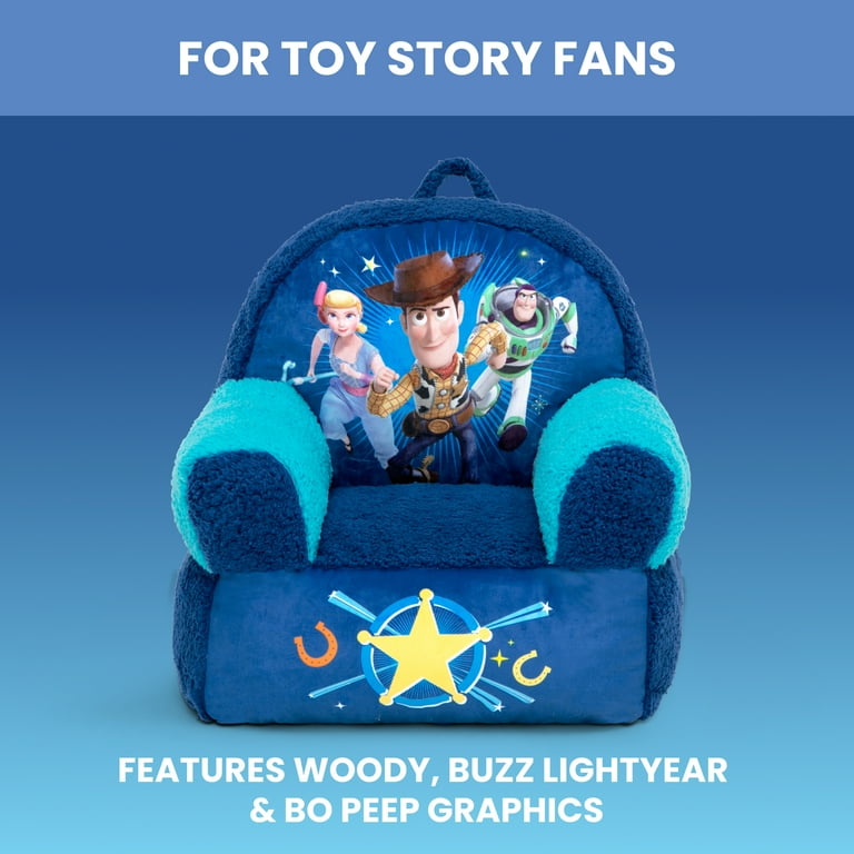 Delta Children Toy Story Cozee Buddy Chair for Toddlers, Plush