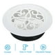 thumbnail image 3 of Uxcell 8 Inch Round Air Vent, Adjustable Ceiling Diffuser Grill Cover ABS Louver Soffit Vent with Screen White, 3 of 5