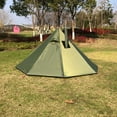 thumbnail image 3 of yurt tent teepee tent for adults luxury tents for camping Great Pyramid Tent, 3 of 8