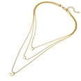 thumbnail image 2 of D-GROEE 5PCS Multilayer Necklace 3 Tier Pendant Alloy Anti-rust Star Shape Long Chain Women Accessories, 2 of 7