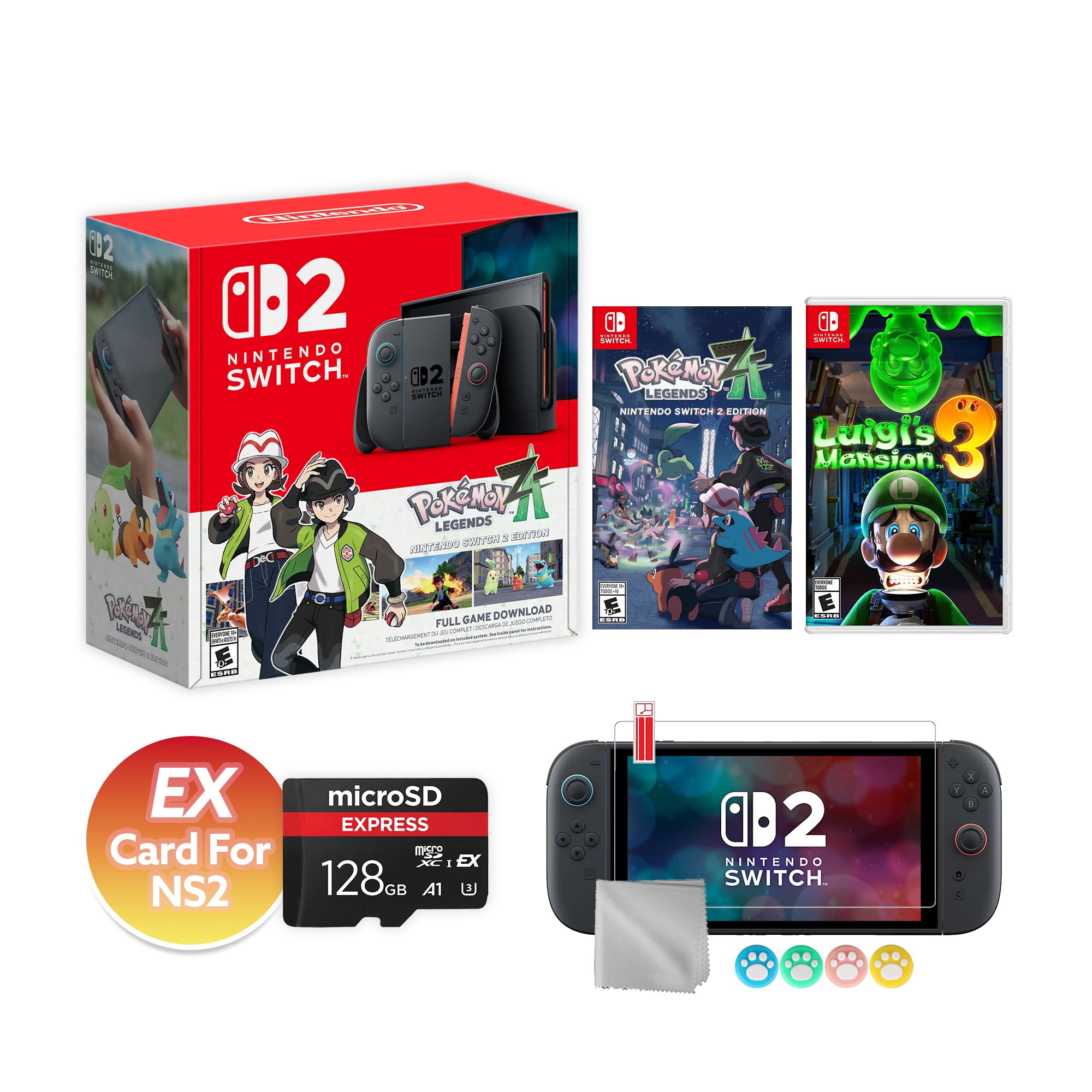 Nintendo Switch 2 Pokemon Legends: Z-A Bundle 256GB 7.9-Inch 1080P