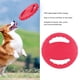 thumbnail image 4 of Juguete Deportivo Para Perros Con Disco Volador, Juguete Ligero Y Chirriante Con Disco Volador Para Perros TPR, Diseño Hueco De 2 Lados Para Parque, 4 of 7