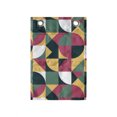 thumbnail image 1 of Geometric Hanging Pocket Organizer, Illustration of Colorful Circles and Triangles, Printed Polyester Storage Bag with Pockets, 14" x 20", Multicolor, 1 of 2