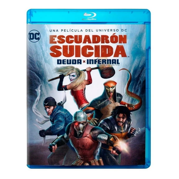 Escuadrón Suicida Warner Bros Deuda Infernal Blu Ray
