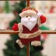 thumbnail image 1 of Adorno de Año Nuevo, colgante de Papá Noel, pequeño adorno de felpa, decoraciones para ventanas, árbol de Navidad, baratija bonita, 1 of 4