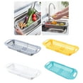thumbnail image 2 of Telescopic Drain Basket Expandable Collapsible Dish Drying Rack Over Sink Organizers for Sink Items Storage & Drying, 2 of 15