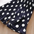 thumbnail image 5 of Amidoa Girls Shorts Casual Summer Elastic Waist Ruffle Soft Shorts for Kids Navy Size 8, 5 of 7