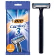 thumbnail image 6 of BIC Comfort 3 Men's Razors, 3 Blades, 36 Packs of 1 Count Individual Razors, 6 of 6