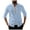 Blue, variant on Men's Long Sleeve Free Dress Shirts 2024 Inner Contrast Business Casual Button Up Shirt(White,M)