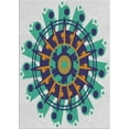thumbnail image 1 of Ahgly Company Machine Washable Indoor Rectangle Transitional Grape Purple Area Rugs, 8' x 12', 1 of 7