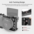 thumbnail image 4 of Funda de cámara SMALLRIG CCS2310 para Sony A6400 A6100 con accesorios, 4 of 9