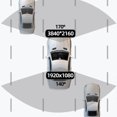 thumbnail image 4 of stanreset Dash Cam Front Rear Dash Camera 4K/1080P 4K Dash Cam Recorder Dash Cam 24H Parking Monit-or G-sensor 64G Card, 4 of 6