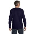 thumbnail image 2 of Mens 6.1 oz. Tagless ComfortSoft Long-Sleeve T-Shirt 5586 (5 PACK), 2 of 2