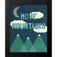 thumbnail image 2 of SD Graphics Studio 20x24 Black Modern Framed Museum Art Print Titled - Young Mountains II, 2 of 5