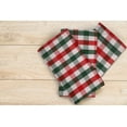 thumbnail image 4 of Urban Villa Set of 3 Kitchen Towels 20×30 Inch 100% Cotton Absorbent Dish Towels Ultra Soft Bar & Tea Towels with Mitered Corners- Red/Green/White, 4 of 8