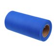 thumbnail image 3 of Tul Tejido Carrete de rollo de papel de tul de tejido colorido, decoración para fiesta de boda, azul real, 3 of 6