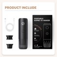 thumbnail image 5 of Practical Espresso Machine USB Rechargeable Cordless Coffee Maker with 7800mAh for Travel Camping Use, 5 of 9