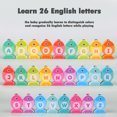 thumbnail image 2 of Juguetes de pesca con alfabetos de madera para niños, juego y letras coloridas, regalos de madera para niños en edad preescolar, juguetes educativos para bebés, 2 of 4