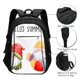 thumbnail image 3 of Easygdp Summer Gnome Mochila para Laptop de Viaje con Puerto USB, Mochila para Laptop con Puerto de Carga USB para Mujeres y Hombres, 3 of 7