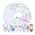 thumbnail image 4 of 80 Sheets Nail Sticker Fashion Decorative Floral DIY Nail Art Sticker Nail Decal, 4 of 9