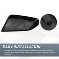 thumbnail image 6 of Unique Bargains 1Pc Car Rear View Right Side Mirror Cover Cap Replacement for Chevrolet Impala 2014-2020 Gloss Black, 6 of 7