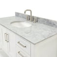 thumbnail image 4 of Ariel S049SCW2OVOGRY Magnolia 48" Free Standing Single Basin Vanity Set - Grey, 4 of 7