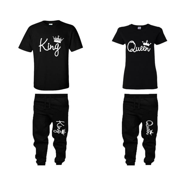 king and queen jogger sets