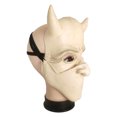 thumbnail image 3 of Halloween Scary Face Headwear Disfraz de 3 piezas Máscara de teléfono negra, 3 of 5