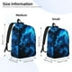 thumbnail image 2 of Disketp Wolf Mochila de Lona Estampada, Mochila Escolar de Viaje Ligera para Estudiantes y Portátil-Medium, 2 of 5