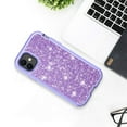 thumbnail image 4 of Allytech iPhone 11 (6.1") Case, Slim Fit Heavy Duty Shockproof Protection Hard Plastic Silicone Bumper Shock Absorbent Wireless Charing Support TPU Back Cover Case for Apple iPhone 11, Lightpurple, 4 of 5