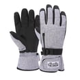 thumbnail image 1 of Guantes de esquí de los hombres de invierno cálido a prueba de viento y de lana de esquí Deportes de contacto de pantalla Guantes de lana, 1 of 5