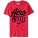 thumbnail image 1 of Aeropostale - Camiseta con adornos de la marca Aero original de fieltro para hombre, rosa, mediano Aeropostale Camiseta adornada, 1 of 1